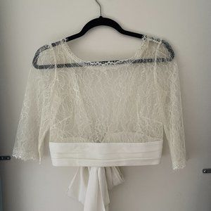*NWOT* BHLDN Lace Shell Top